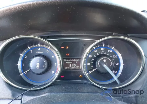 2012 Hyundai Sonata Gls z USA, uszkodzony, nr VIN 5NPEB4AC9CH366398